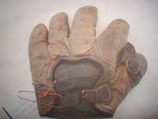 Early 1900's Buckle Web Buckle Back Crescent Back